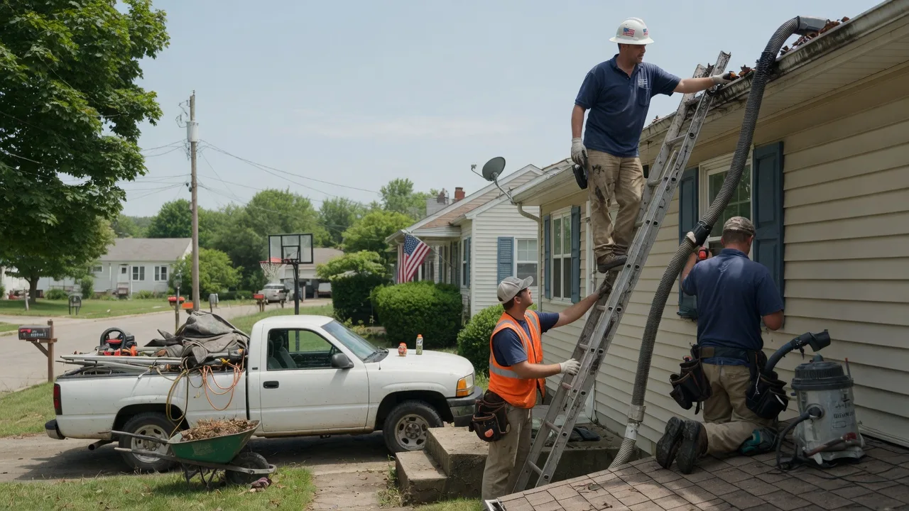 Gutter Installation in Blue Rock, OH near me
